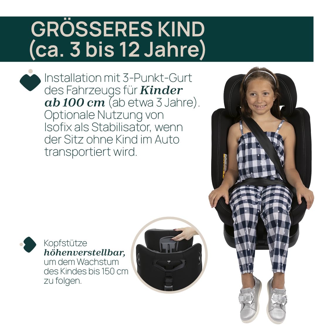 Chicco Unico Evo Autositz mit Isofix, 0 bis 12 Jahre