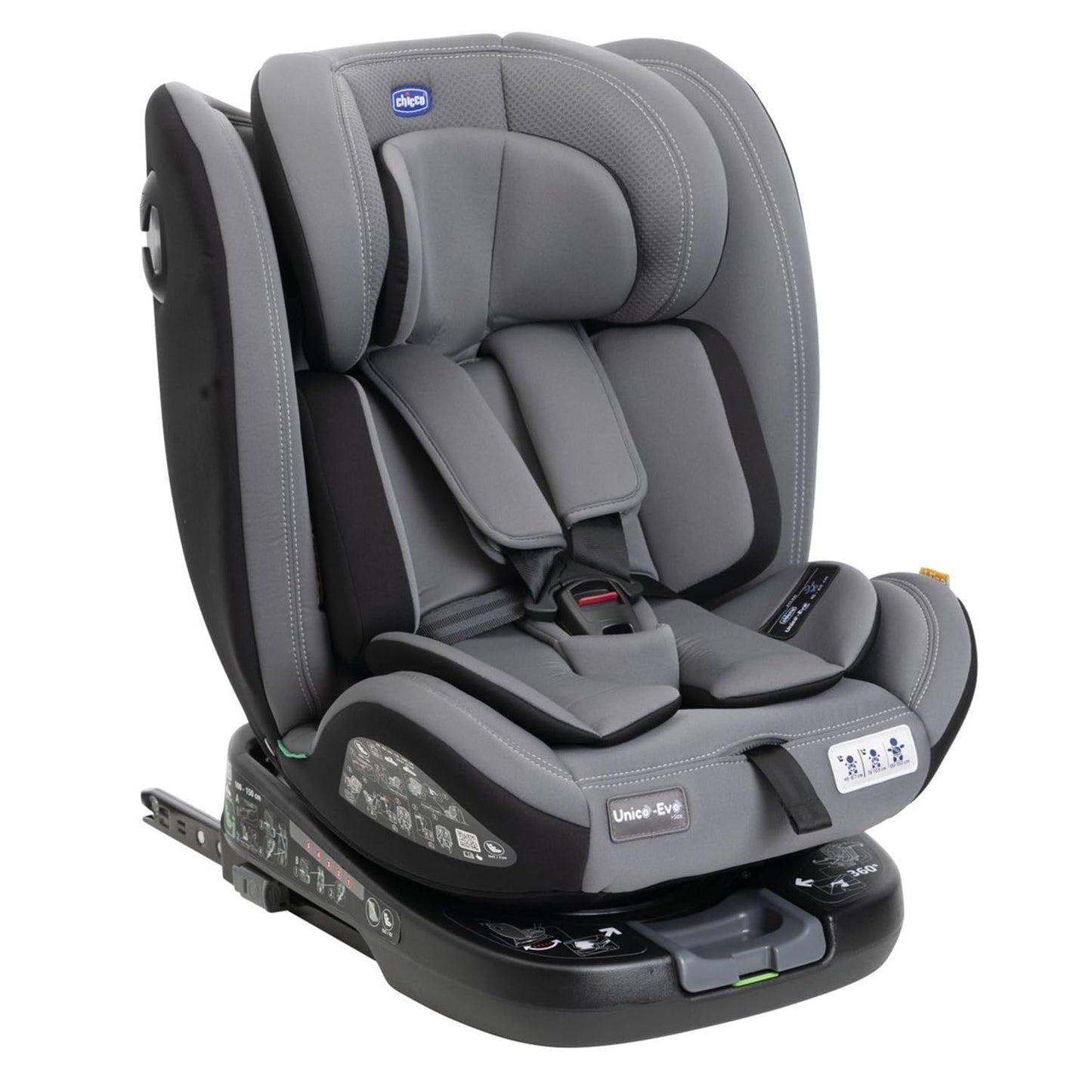 Chicco Unico Evo Autositz mit Isofix, 0 bis 12 Jahre